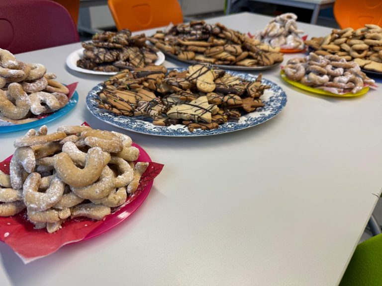 In der Weihnachtsbäckerei
