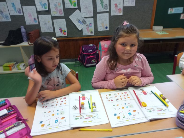 Wir lernen unsere erste Buchstaben