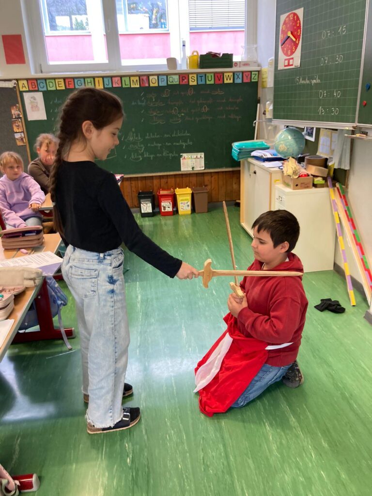 Zum Ritter geschlagen