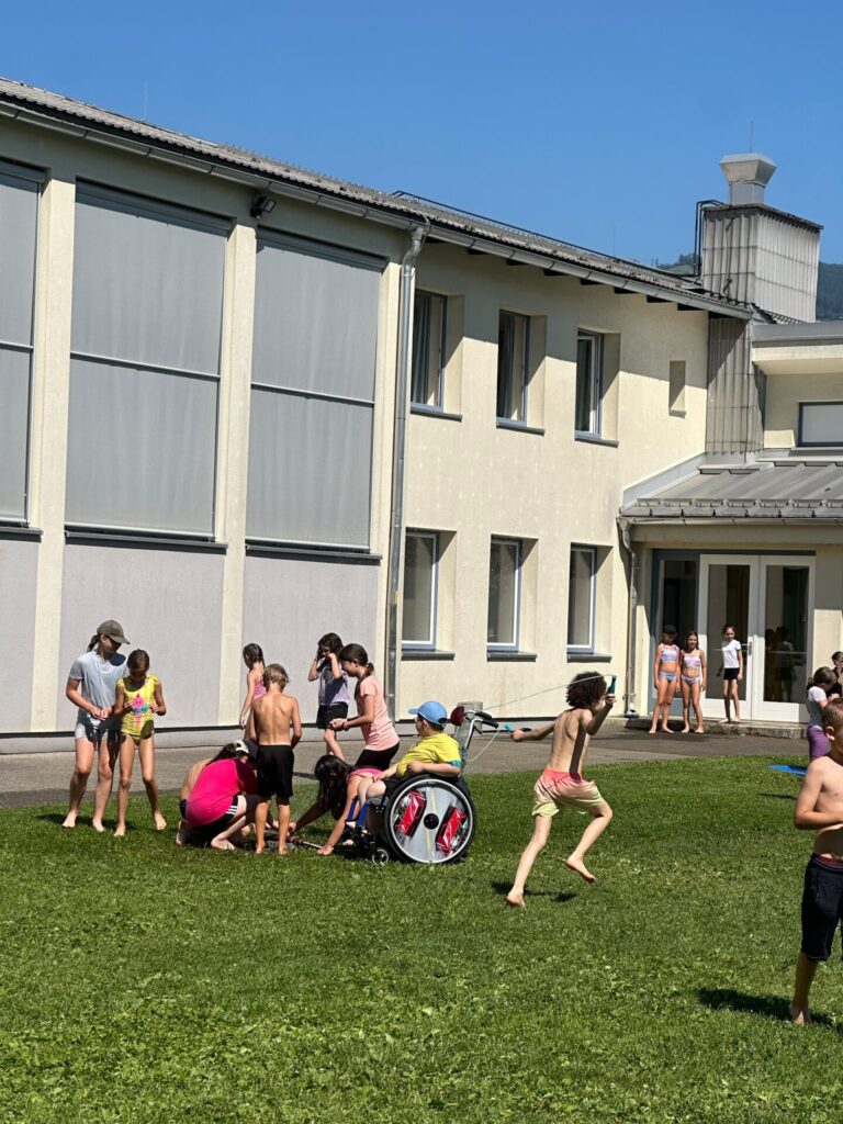 Ein erfrischender Schultag